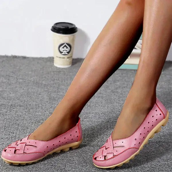 Summer Sale - Orthopedic Loafers In Breathable Leather