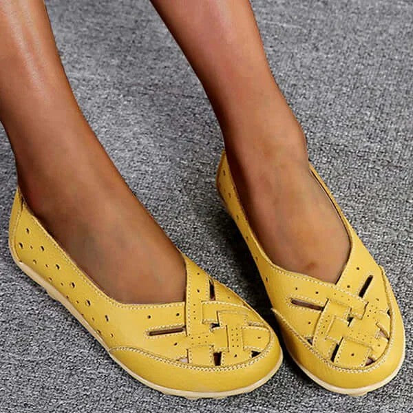 Summer Sale - Orthopedic Loafers In Breathable Leather
